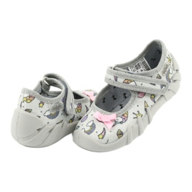 Scarpe per bambini Befado 109P199 grigio multicolore 4