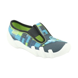 Scarpe per bambini Befado 290X192 blu grigio multicolore verde 2