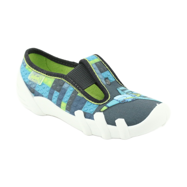 Scarpe per bambini Befado 290X192 blu grigio multicolore verde 2