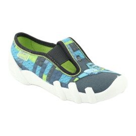 Scarpe per bambini Befado 290X192 blu grigio verde 1