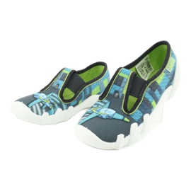 Scarpe per bambini Befado 290X192 blu grigio verde 3