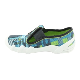 Scarpe per bambini Befado 290X192 blu grigio verde 2