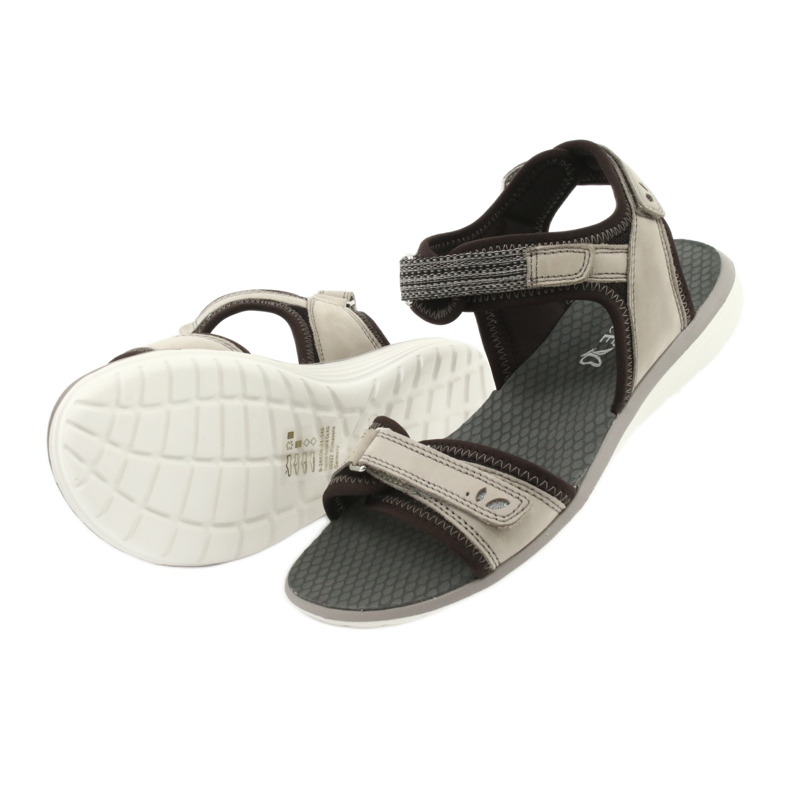 Comodi sandali sportivi Caprice 28606 beige marrone 5