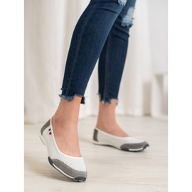 Filippo Ballerine sportive bianca 1