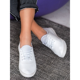 SHELOVET Sneakers Leggere Con Ecopelle bianco 2