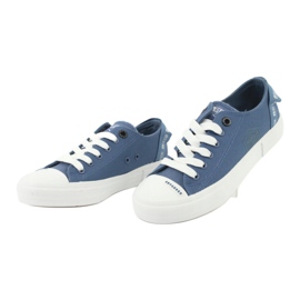 Sneakers in denim con lacci Big Star FF274211 blu 3