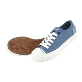 Sneakers in denim con lacci Big Star FF274211 blu 5