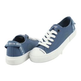 Sneakers in denim con lacci Big Star FF274211 blu 4