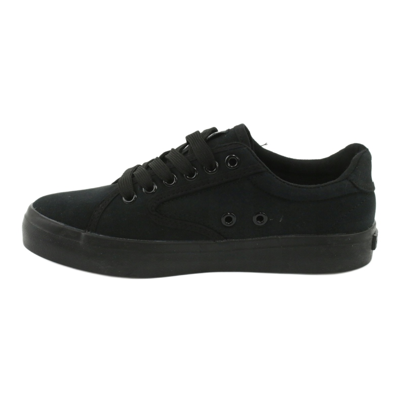 Big Star FF274A175 Sneaker nere legate classiche nero 2