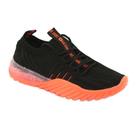 Big Star slip-on / scarpe sportive stringate FF274342 incolore nero arancia 1