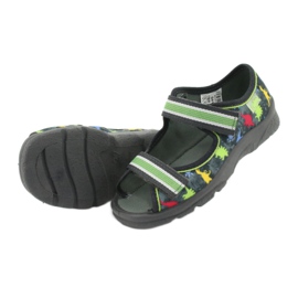 Scarpe per bambini Befado 969X140 rosso blu grigio verde giallo 5