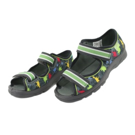Scarpe per bambini Befado 969X140 rosso blu grigio verde giallo 3