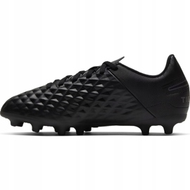 Nike Tiempo Legend 8 Club FG / MG Jr AT5881-010 scarpe da calcio nero nero 1