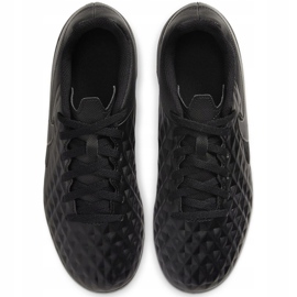 Nike Tiempo Legend 8 Club FG / MG Jr AT5881-010 scarpe da calcio nero nero 2