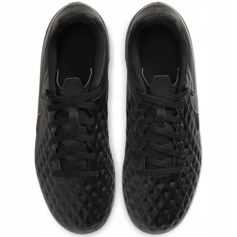 Nike Tiempo Legend 8 Club FG / MG Jr AT5881-010 scarpe da calcio nero nero 2