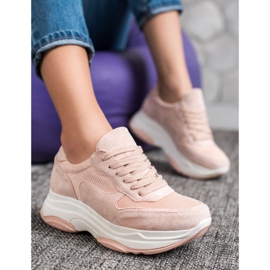 SDS Scarpe da ginnastica in polvere rosa 2