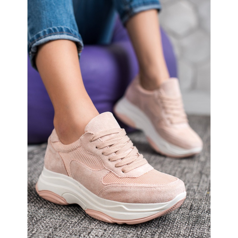 SDS Scarpe da ginnastica in polvere rosa 2