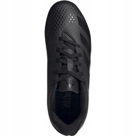 Scarpe da calcio Adidas Predator 20.4 FxG Jr EF1932 nero nero 1