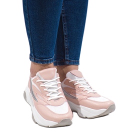 Sneakers sportive rosa SX001-11 1