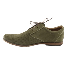 Scarpe casual da uomo Riko 777D verde 2