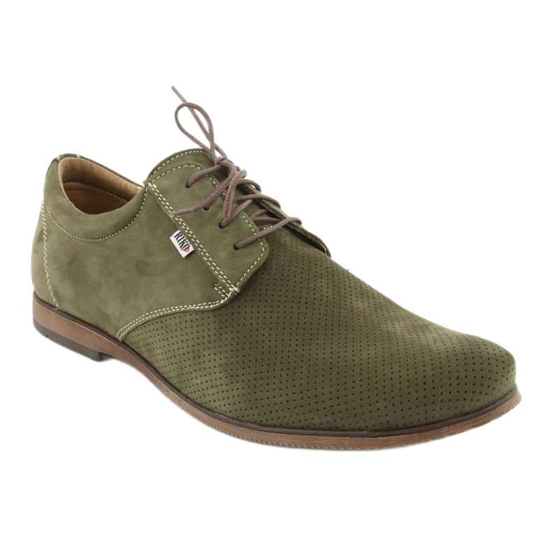 Scarpe casual da uomo Riko 777D verde 1