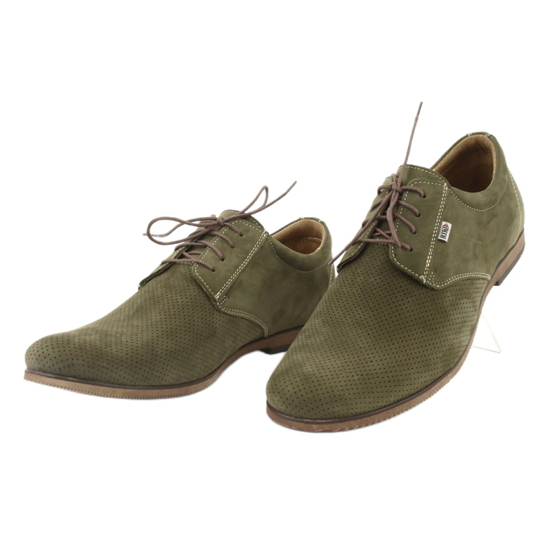 Scarpe casual da uomo Riko 777D verde 3