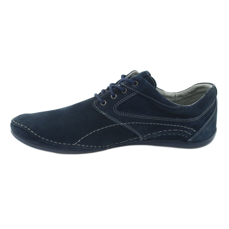 Scarpe casual da uomo Riko 844 blu navy 2