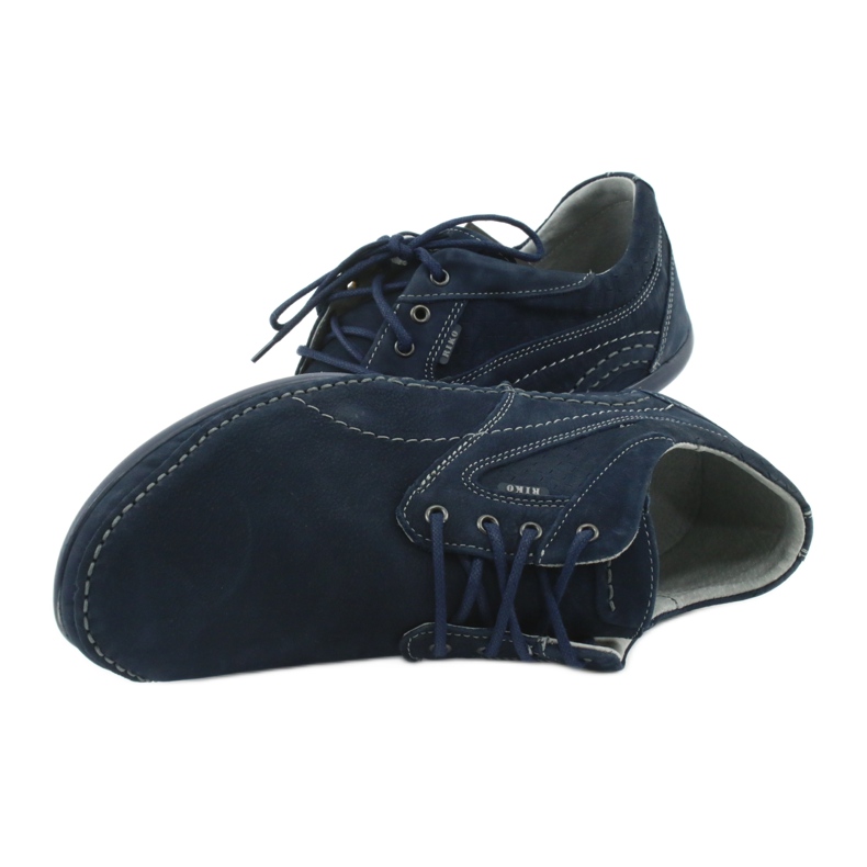Scarpe casual da uomo Riko 844 blu navy 6