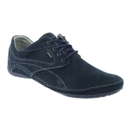 Scarpe casual da uomo Riko 844 blu navy 1