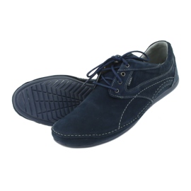 Scarpe casual da uomo Riko 844 blu navy 5