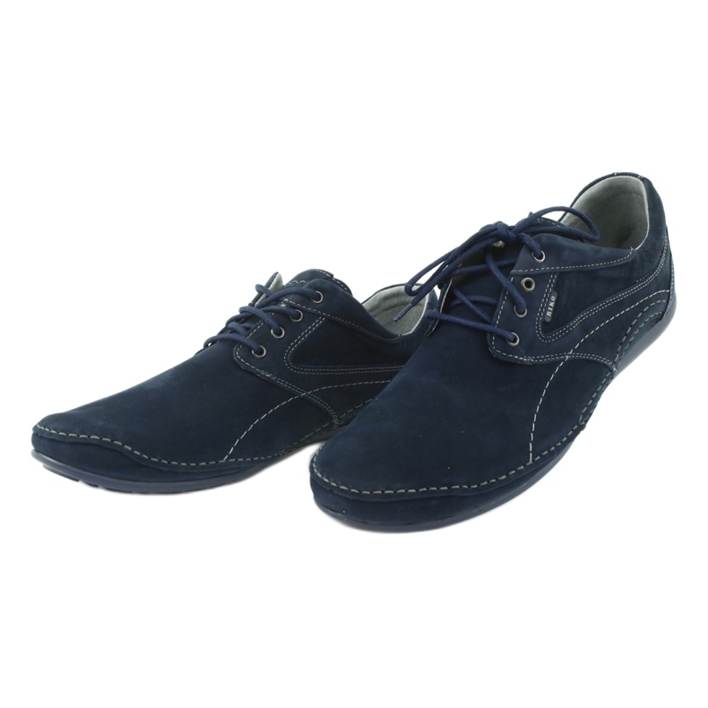 Scarpe casual da uomo Riko 844 blu navy 3