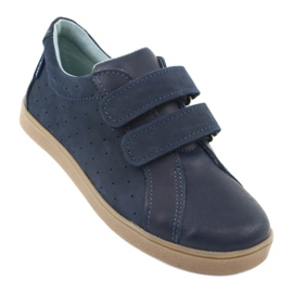 Scarpe da bambino con velcro Mazurek 1235, blu navy 1