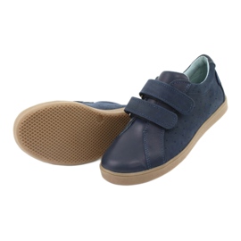 Scarpe da bambino con velcro Mazurek 1235, blu navy 5