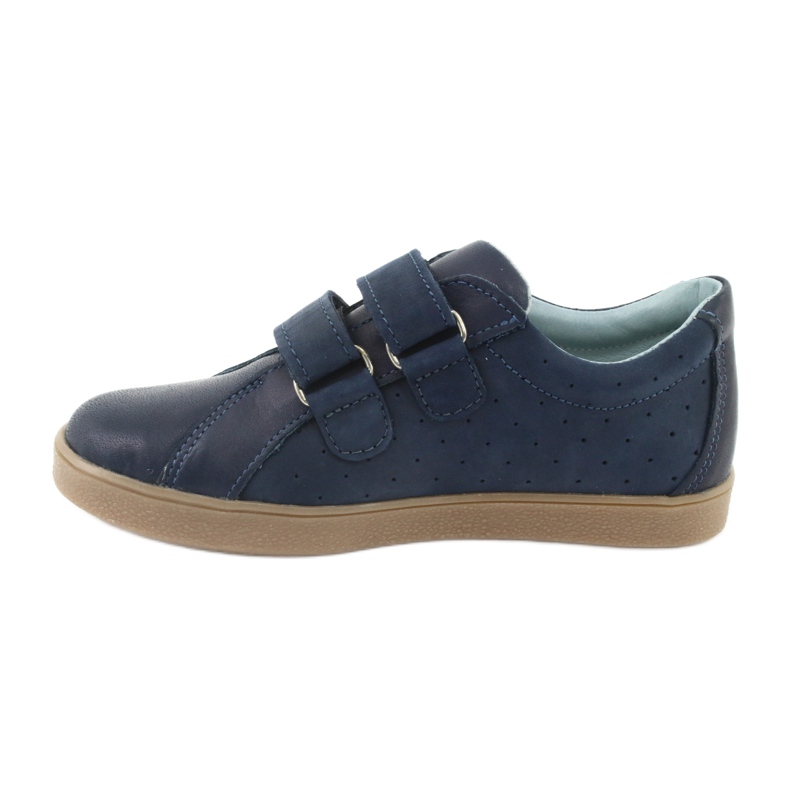 Scarpe da bambino con velcro Mazurek 1235, blu navy 2