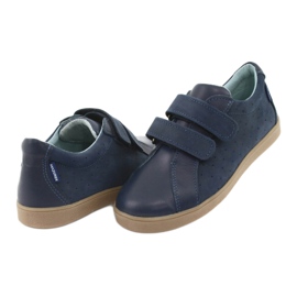 Scarpe da bambino con velcro Mazurek 1235, blu navy 4