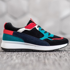 SHELOVET Scarpe sportive di moda multicolore 1