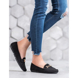 Clowse Mocassini Neri Con Ornamento nero 1