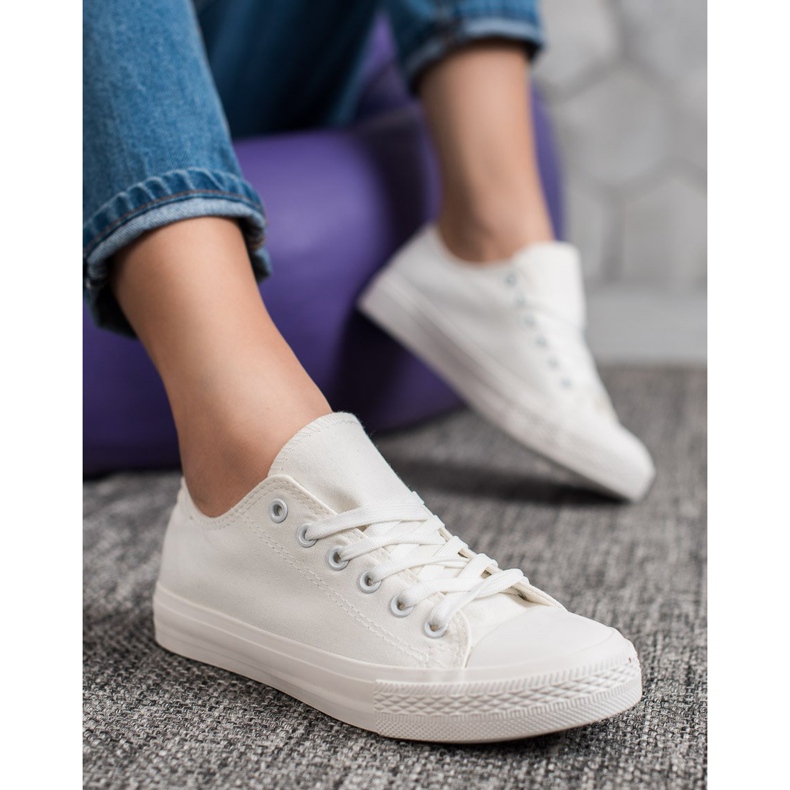 Fashion Scarpe da ginnastica classiche bianco 1