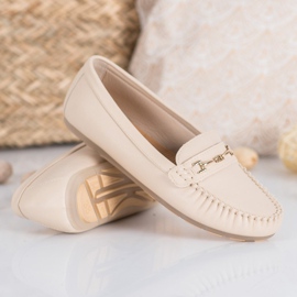 Fama Mocassini eleganti marrone 1