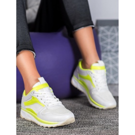 SHELOVET Scarpe bianche legate bianca 2