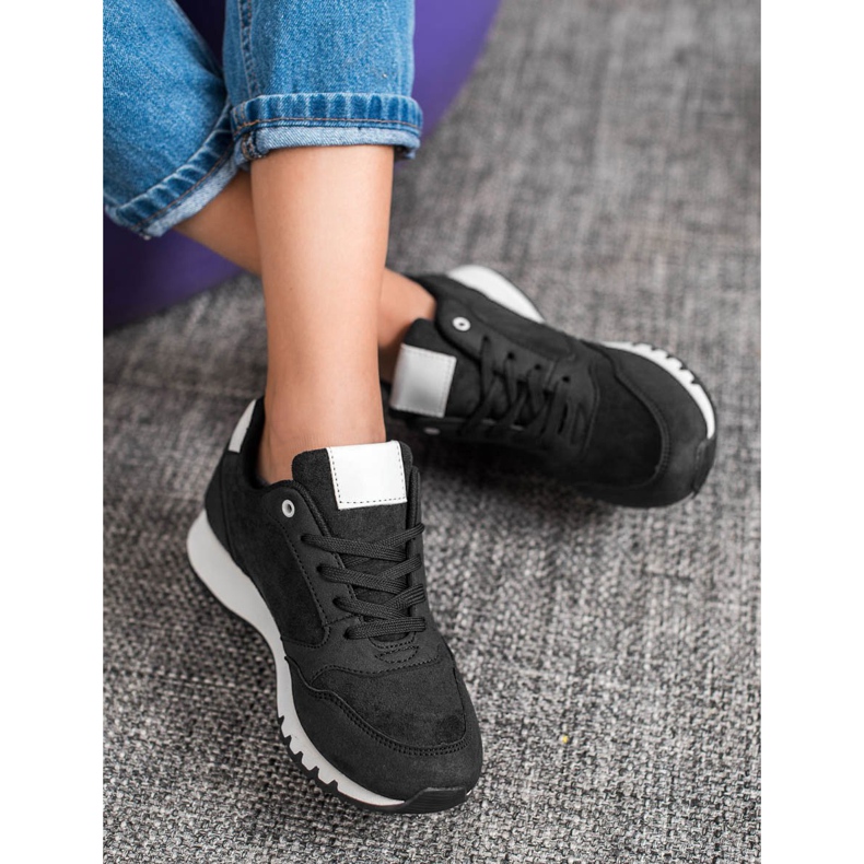 SHELOVET Scarpe da ginnastica sportive nero 1