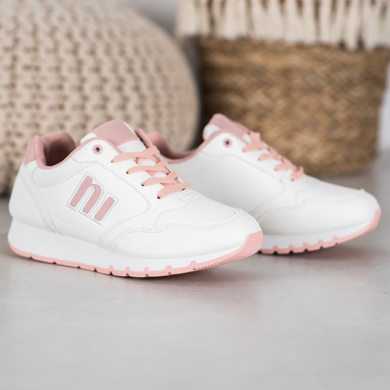 SHELOVET Scarpe da ginnastica sportive bianco 1