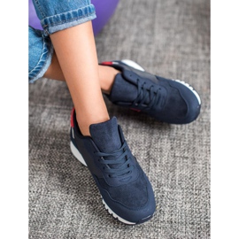 SHELOVET Scarpe sportive blu navy 2