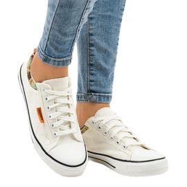 Sneakers bianche classiche W11 bianca 2