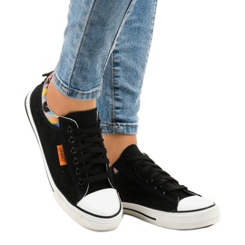 Sneakers classiche nere W11 nero 1