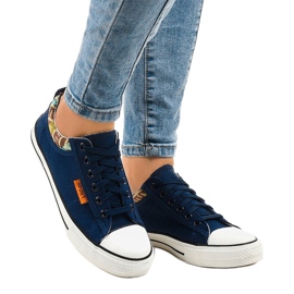 Sneakers classiche blu navy W11 1