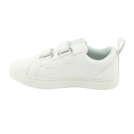 Sneaker American Club Velcro fiori ES11 bianca rosso blu 2