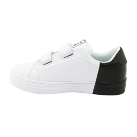 Sneakers American Club ES05 bianche e nere bianca nero 2