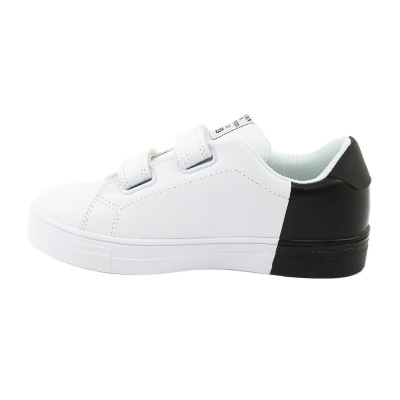 Sneakers American Club ES05 bianche e nere bianco nero 2