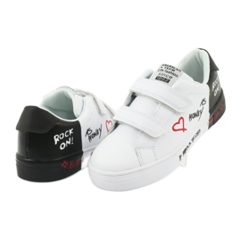 Sneakers American Club ES05 bianche e nere bianco nero 4